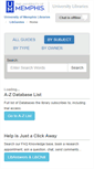 Mobile Screenshot of libguides.memphis.edu