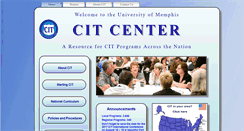 Desktop Screenshot of cit.memphis.edu