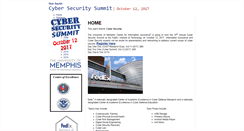 Desktop Screenshot of cyberexpo.memphis.edu