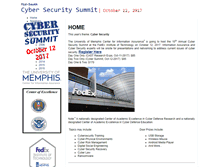 Tablet Screenshot of cyberexpo.memphis.edu
