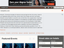 Tablet Screenshot of memphis.com